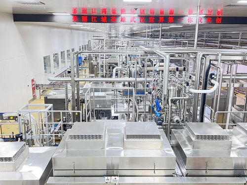 蒙牛高科武漢工廠智改管控質量,每一滴奶均能追溯奶源